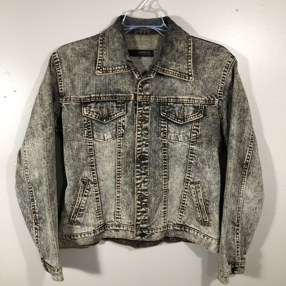 Cambridge Classics Jackets & Blazers - Vintage Acid Wash Denim Jacket